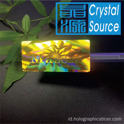 Stiker Hologram Laser 3d Khusus